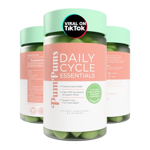 PumPums™ Daily Cycle Essentials | Women's 6-in-1 Cycle Support Gummies