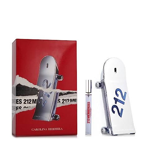 Carolina Herrera Set de Perfume Hombre 2 Piezas 212 Men Heroes Forever Young