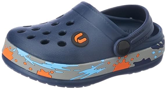 Image of URJO Splash Kid's Clogs /Sandals with Adjustable Back Strap Ultra Soft & Flexibility Anti Skid Comfortable Waterproof Daily Mules Clogs /Sandals Boy's & Girl's