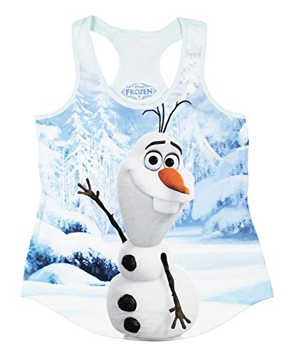 Disney Frozen Olaf Junior's Size Sublimated Tank Top Shirt