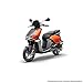 VIDA Powered by Hero V1 Pro Electric Scooter - 110 km Range in one Charge - Top Speed 80 kmph - Matte Abrax Orange (with Portable Charger)