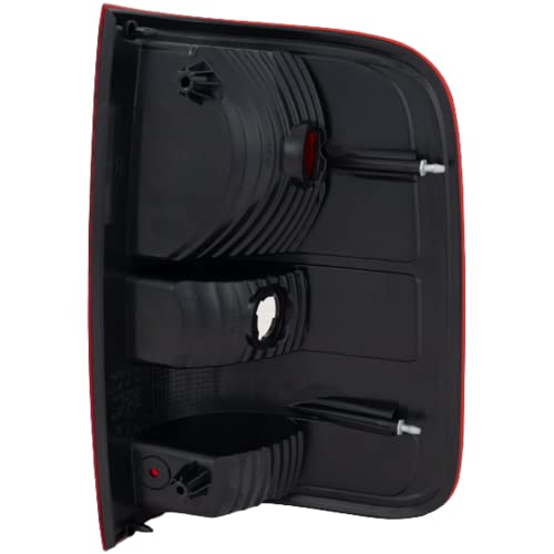 Garage-Pro Tail Light For Ford F-150 04-08 Lh Lens And Housing Red/Clear Styleside New Body Style #TOP2