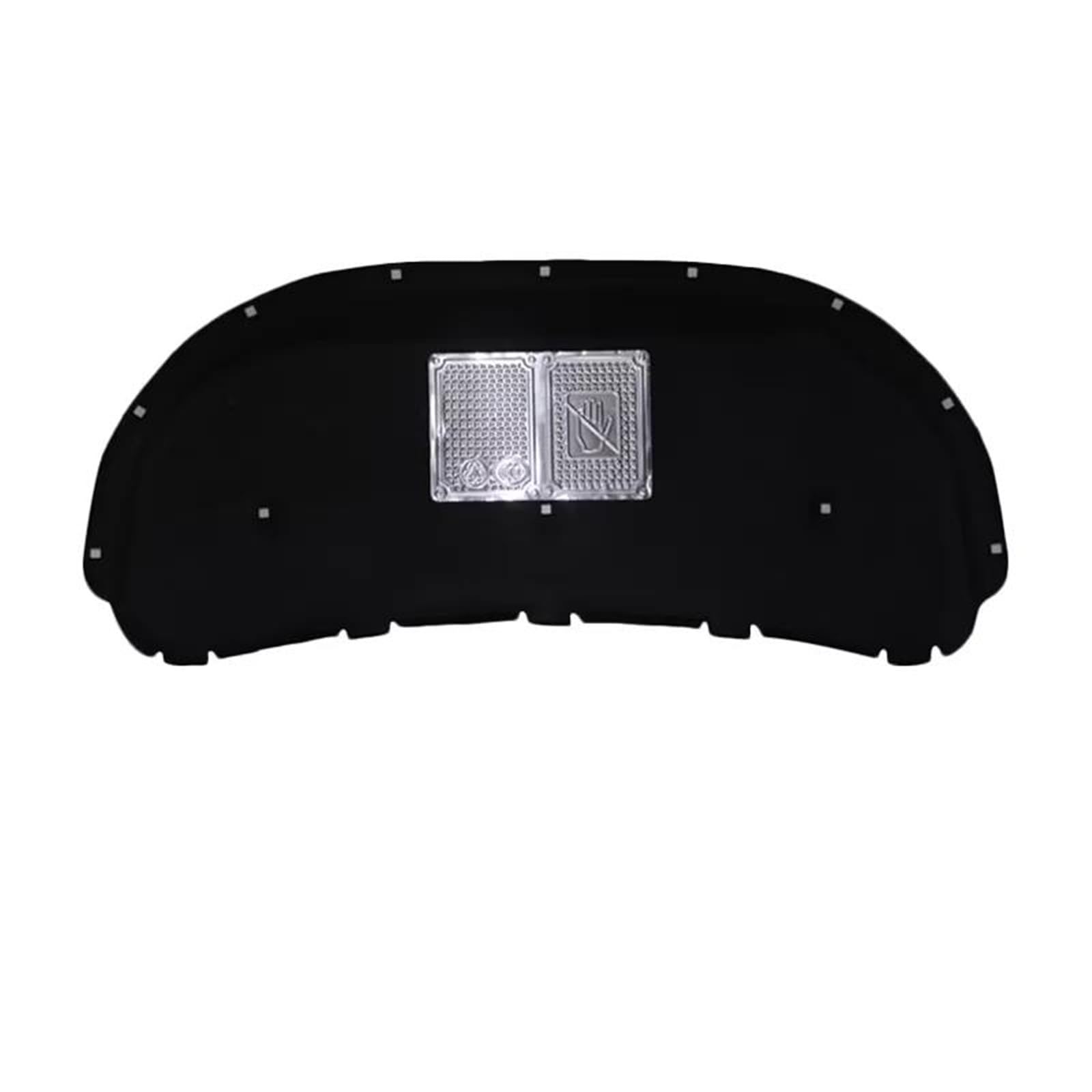 Sound Mat Car Hood Insulation Pad Engine Cover Liner Cotton Soundproof Heat Mat for Skoda for Fabia for Mk2 5J for MG 2008~2014