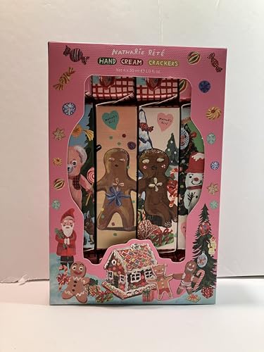 Heathcote & Ivory Nathalie Lete Holiday Hand Cream Crackers Set