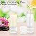 Mirrline 12 Pcs 60ml/2oz Empty Deodorant Containers Twist Up Plastic Deodorant Holder Tube for Lipstick Crayon Chapstick Sunscreen Bar - Translucent