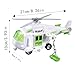 Helicopter Toy with Lights and Sound,Simulation Aircraft Helicopter Toy Model with Light - Aircraft with Movable Propellers for Kindergarten, School, Park, Home