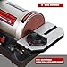 Bucktool 1x30 Inch Bench Belt Sander with 5 Inch Disc with Wrench Storage and Easy Belt Cover Off, 1/3HP Direct Drive Benchtop Belt Disc Sander
