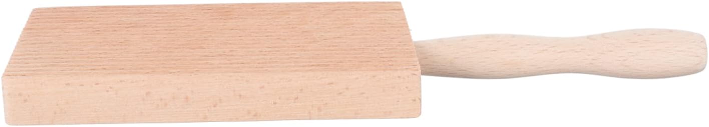 Garneck Wooden Board Stripe Shaped Mold for Noodle Shaping Non-stick Baking Tool Pasta Board for Homemade Pasta for Italian Cuisine