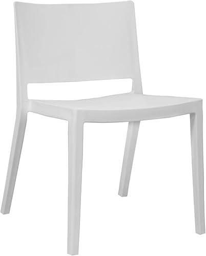 Miniatura 5 de Mod Made Elio - Silla de comedor de plástico, color negro, juego de 2 Negro -,Blanco,Rojo -,https://www.amazon.com/dp/undefined