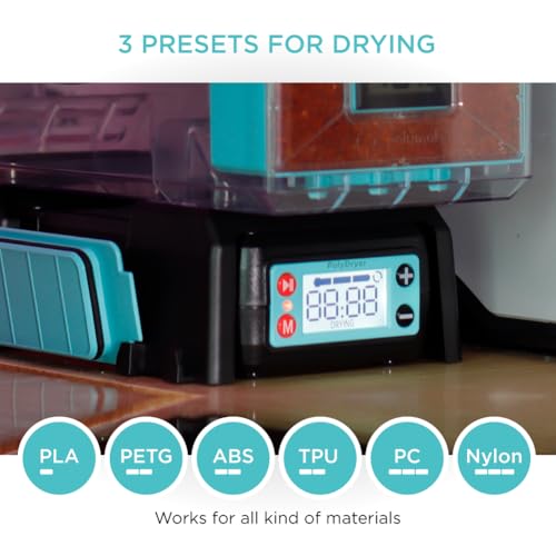 Image of Polymaker PolyDryer Box XL, Airtight Filament Storage Box with Hygrometer, Moisture Proof Filament Container for Multi-Materials, 1.75mm /2.85mm /3.00mm, up to 3kg Spool, Print Without Breaking Seal