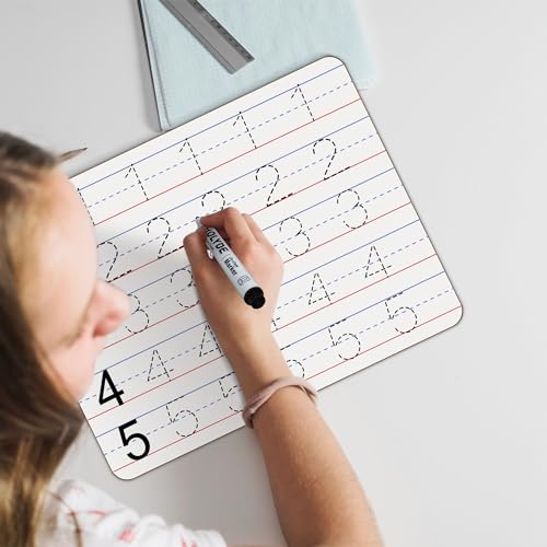 Tableaux blancs portables lignés pour aider les élèves à écrire droit