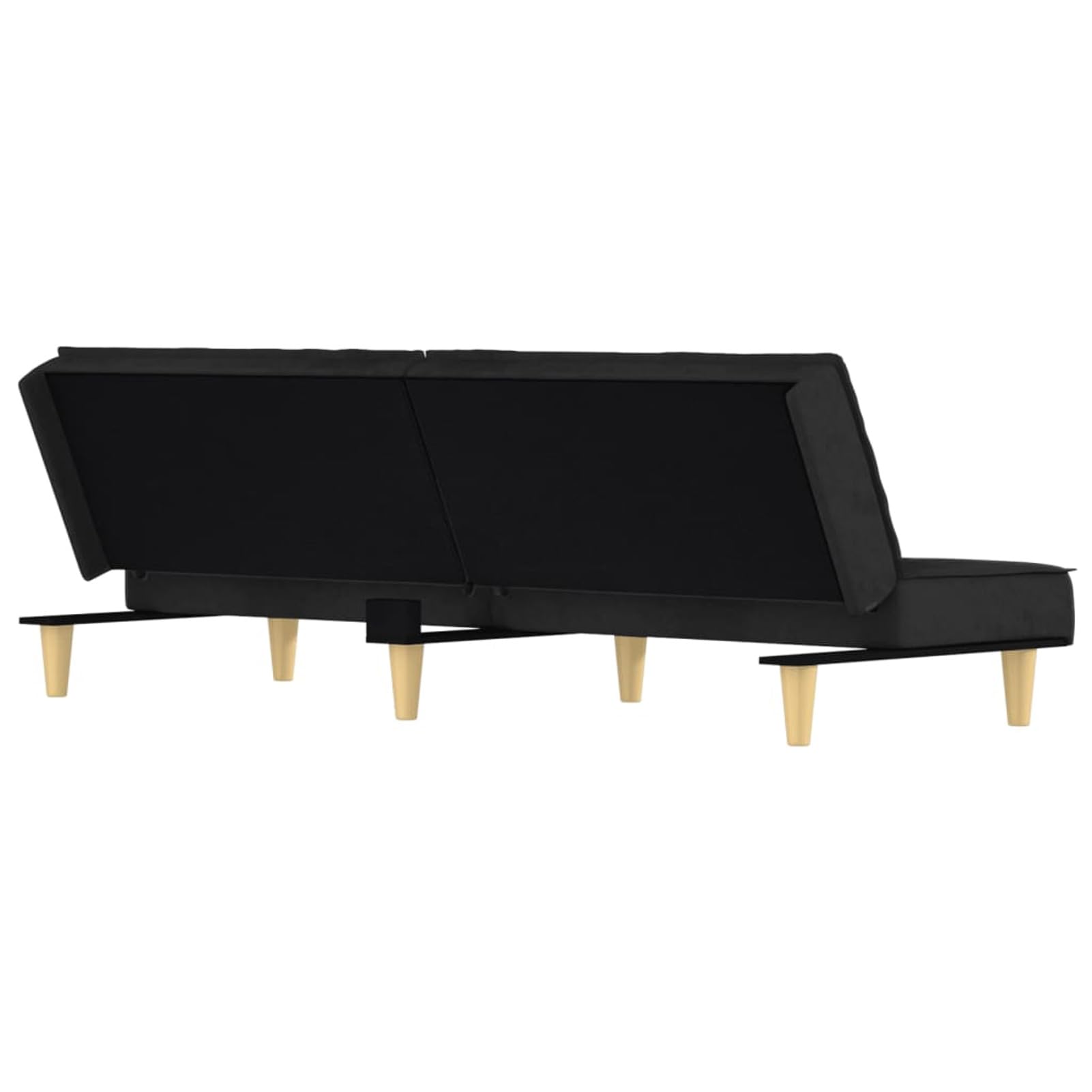Divano Letto Nero in Tessuto,Divano Letto,Divano,Divani da Soggiorno,Divano Moderno-351902