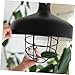 balacoo Modern Lamp Shade Industrial Lamp Cage Light Fixture Cover Anticollision Signal Light Guard Wire Mesh