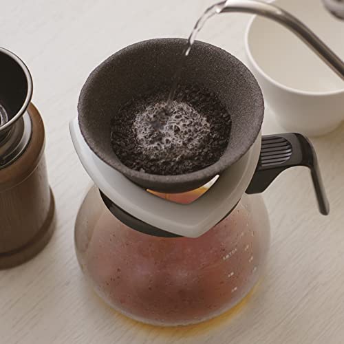 Filtre à café japonais en céramique COFIL réutilisable bleu