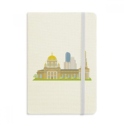 Notebook tissu A5 à couverture rigide protectrice et reliure classique durable