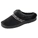 Isotoner Womens Smartzone Gel Comfort Slipper Shoe MD 7.5-8 Black
