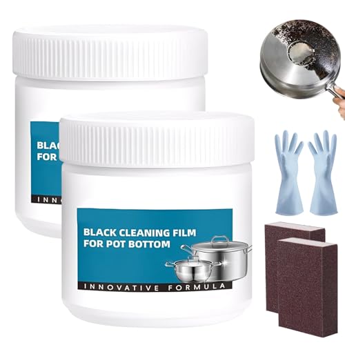 Pâte Nettoyante Puissante Pour Ustensiles De Cuisine, Nettoyant Multi-usages, Nettoyant Multi-usages Pour Micro-ondes, Fours Et Plaques De Cuisson (2 pièces)