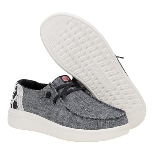 Image of HEYDUDE Wendy Rise Animal, Women's Shoes, Women's Slip-on Loafers, Comfortable & Light-Weight