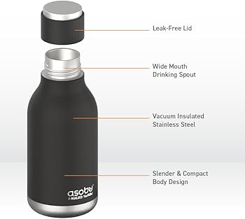 asobu Urban Insulated and Double Walled Stainless Steel Bottle 16