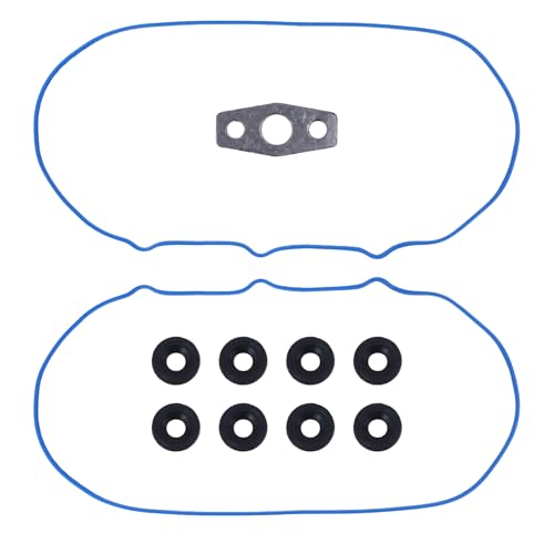 Image of VS50504R1 Valve Cover Gasket Set Compatible with 4.8L 5.3L 5.7L 6.0L 6.2L GM Chevrolet Silverado, Suburban, Tahoe, Avalanche, Colorado; for GMC Sierra, Yukon, Savana Escalade