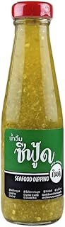 โกรเซอรี่ Thai Style Spicy Seafood Dipping Sauce - Zesty Chili Lime Dressing - Sugar-Free & Low Calorie - No MSG Added - Keto & Paleo Friendly - Perfect for Grilled Fish, Shrimp, and Dipping - 200g