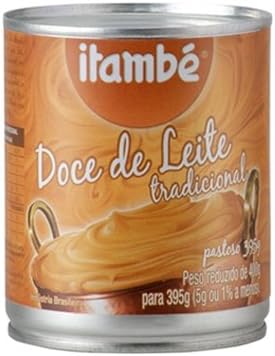 Itambé Traditional Milk Jam - 13.91 oz | Doce de Leite Itambé Lata - 395g - (PACK OF 03)
