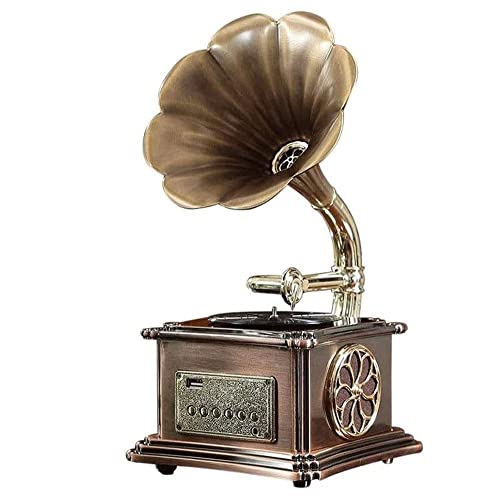 Classique rétro Antique phonographe Gramophone Platine Tourne-Disque Vinyle Haut-parleurs stéréo décoration de la Maison… - Les Beatles, Paul McCartney, John Lennon, RIngo Starr, George Harrison Classique rétro Antique phonographe Gramophone Platine Tourne-Disque Vinyle Haut-parleurs stéréo décoration de la Maison…