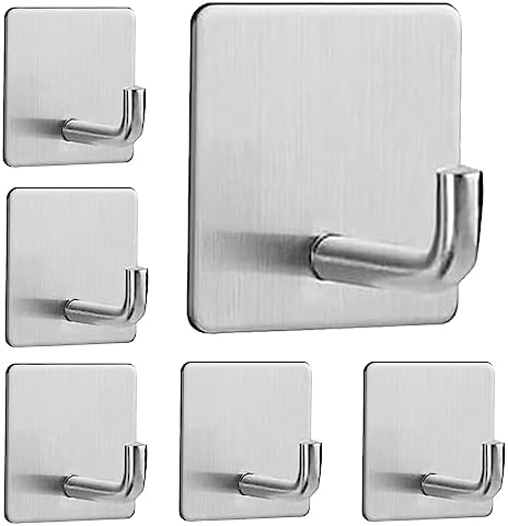 Adhesive Hooks Self Removable Wall Hooks Heavy Duty Self