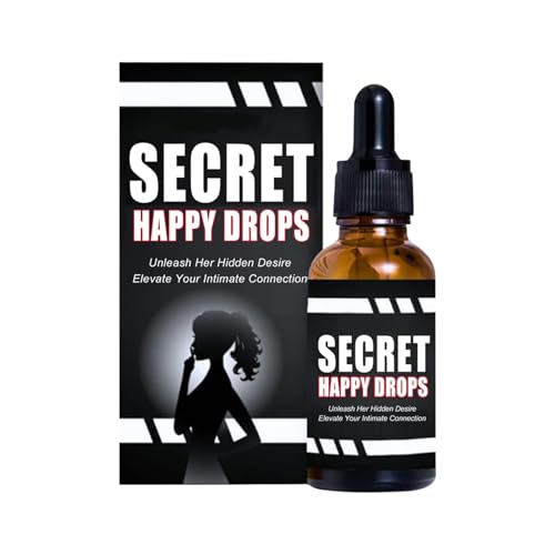 Happy Hormone Tropfen für Frauen,Secret Happy Drops,Glücksdrops für Frauen,erhöhen die Sensibilität und das Vergnügen und fördern eine verbesserte Durchblutung (1)
