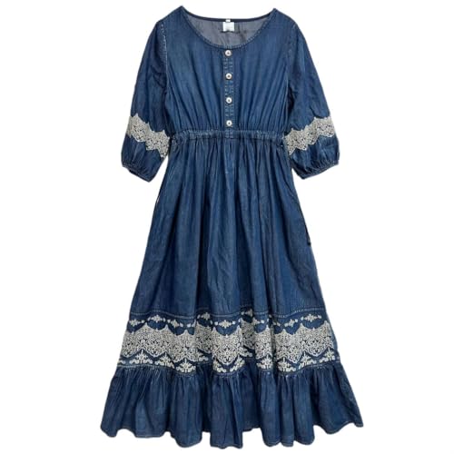 Robe d'été mi-mollet vintage légère pour sublimer votre silhouette