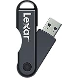 Lexar JumpDrive TwistTurn 32GB USB Flash Drive LJDTT32GABNL (Black/Gray)