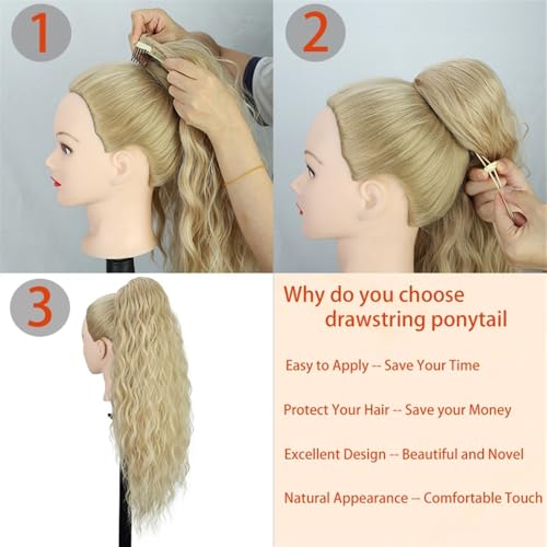 Extension queue de cheval pour donner du volume aux cheveux fins - 5