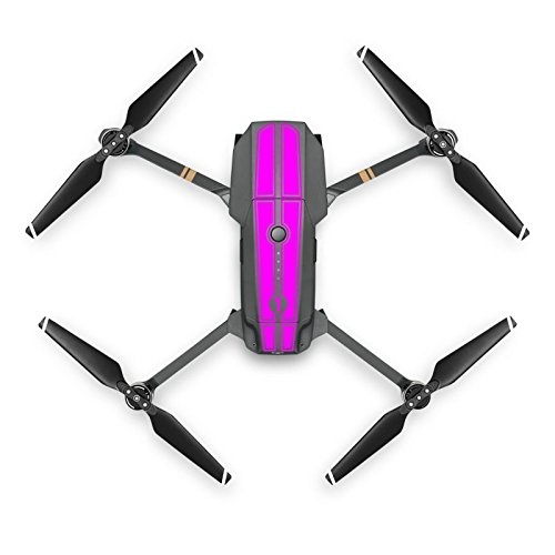 Slap-Art Mavic Pro Drone Racing Stripe Sticker Decal Skin Vinyl Rally (Hot Pink)