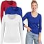 3pk - White, Royal, Red
