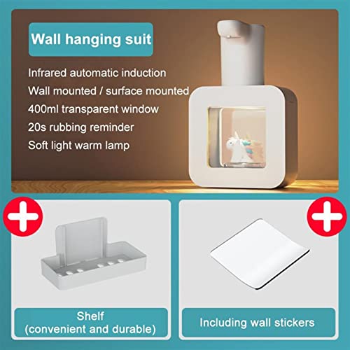 Distributeur de savon automatique pour une salle de bain mignonne et propre - 3