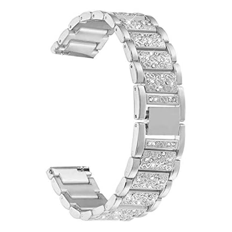 Abanen 18mm Alloy Crystal Watch Band Cover