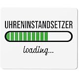 JUNIWORDS Mauspad Mousepad, Uhreninstandsetzer Loading (6220055)
