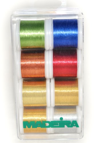 Madeira Metallic Thread Pack Classic 8 miniatura 1