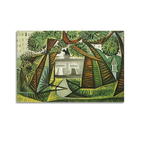 �p�u���E�s�J�\�i���F���K�����n��j�G���i�|�X�^�[�L�����o�X�̌���l���̕����̑����̔ŉ�|����G�掺�������̉Ƃ̃A�[�g���[�N20x30inch(50x75cm)