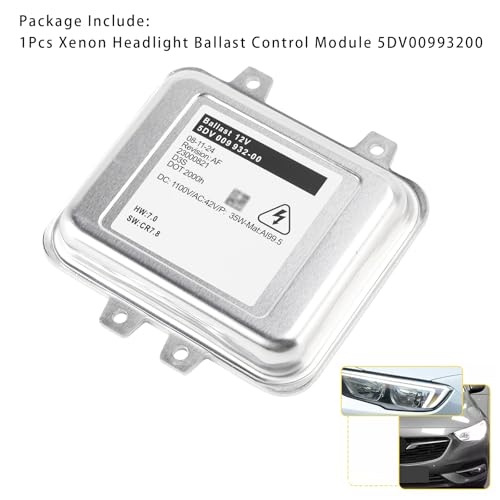 Topteng Xenon Headlight Ballast Control Module 5DV00993200 for Vauxhall Insigni D3 XENON HEADLIGHT 2013-2017, For Porsche Cayenne D3 XENON AFS HEADLIGHT 2015-2018 by Topteng - Image 4