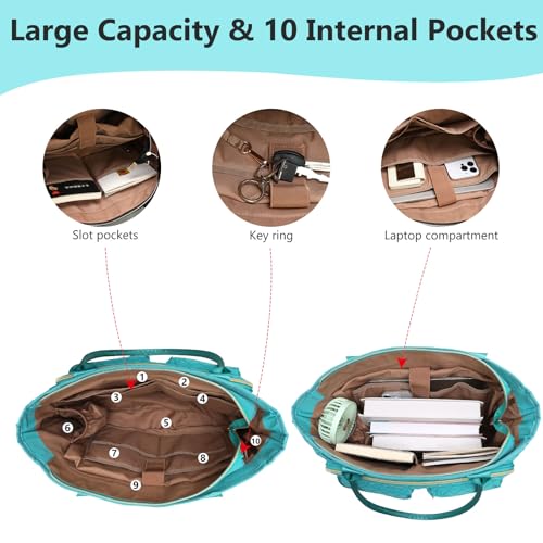 Bolso para laptop de mujer 15.3 pulgadas un solo hombro miniatura 3
