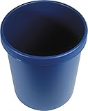 Helit H6106134 - Papierkorb „the german“ 30L, blau