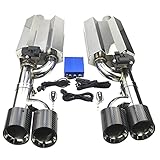 valvula bypass escape coche Aspecto único: el tubo de escape original, el estilo general no es hermoso. El tubo de escape del silenciador mejora el estilo general y la apariencia del tubo de escape del automóvil. Cuando instale el tubo de escape en el tubo de escape del vehículo, el tubo de escape del silenciador agregará una atracción más única y única a la parte trasera de su automóvil.