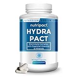 Electrolyte & Hydration Capsules – Hydra Pact 16-in-1 Zero Sugar Complex for Keto, Fasting, Running & Fitness – 90 Vegan Capsules by Nutripact