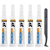GDDP Aquarium Glue 5pcs, Aquarium Glue for Plants and Rocks, Reef Instant Adhesive Suitable for Plants and Rocks, Corals, Wood, Stones, Freshwater and Saltwate