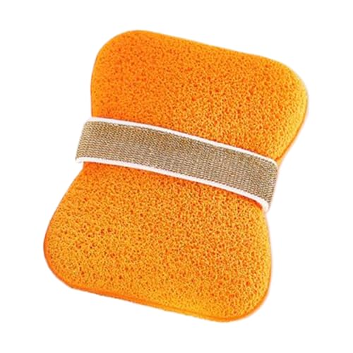 Fellflying Bolsa Estropajo para Jabón,Portajabón Económico | Portajabón con Luffa Accesorio Práctico para Ducha Diaria Yoga Viaje Hotel Camping Gimnasio Hogar Baño Vacaciones