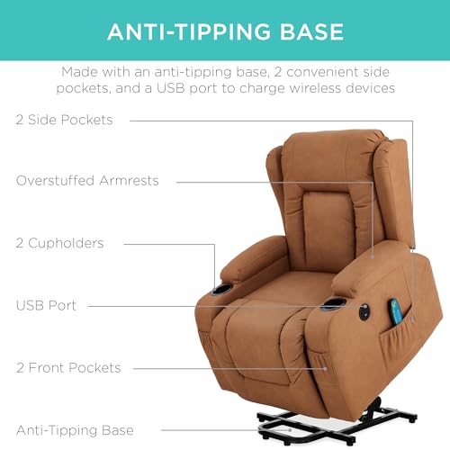 best choice products electric power lift recliner massage chair reviews