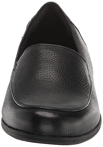 Trotters Deanna Black Leather 10 W (D)2