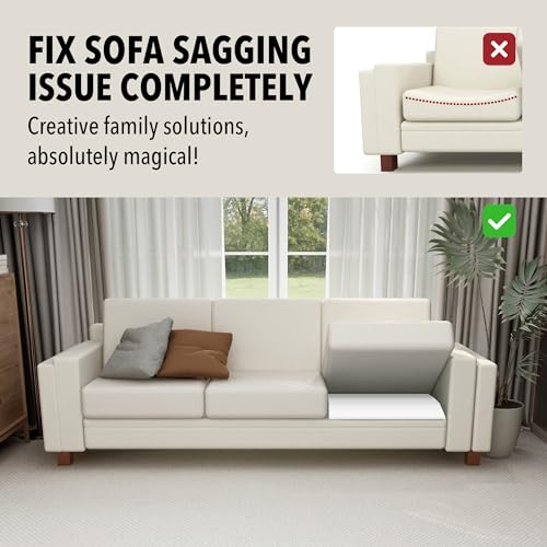 Tromlycs Sofa Couch Cushion Support For Sagging Seat Trapezoidal Furniture Seat Under Cushion Sag Repair Set Of 3 thumb #5