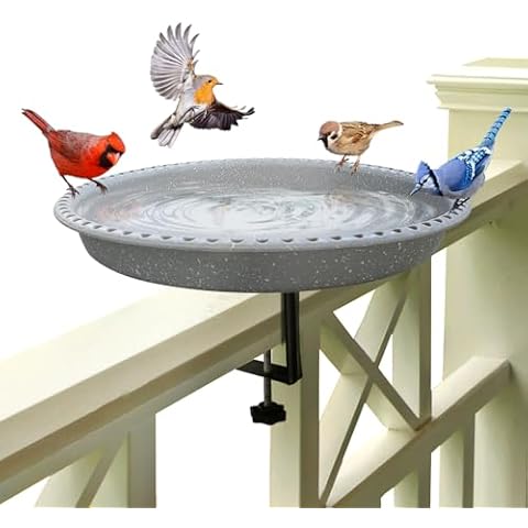 BIRD WISH Deck Mounted Bird Bath Cover